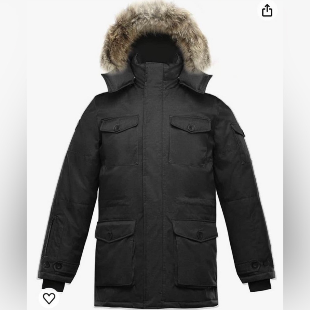 Triple FAT goose Jacket parka size M.